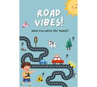 Road vides: Travel Activity Book for Kids | Road Trip Games and Coloring Pages for Boys & Girls