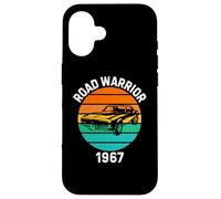 Road Warrior 1967 American Muscle Car Lover Car Guy Mechanic Custodia per iPhone 16