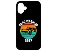 Road Warrior 1967 American Muscle Car Lover Car Guy Mechanic Custodia per iPhone 16 Plus
