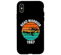 Road Warrior 1967 American Muscle Car Lover Car Guy Mechanic Custodia per iPhone X/XS