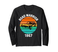 Road Warrior 1967 American Muscle Car Lover Car Guy Mechanic Maglia a Manica