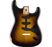 Road Worn® Stratocaster® SSS, corpo in ontano anni '50, bicolore Sunburst