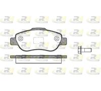 Pastiglie freno Assale anteriore 21100.00 ROADHOUSE per FIAT PANDA