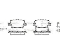 Roadhouse 21206,02 Coppia Di Pastiglie Per Freni