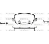 Roadhouse 21236,00 Coppia Di Pastiglie Per Freni