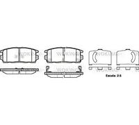 Roadhouse 21260,12 Coppia Di Pastiglie Per Freni