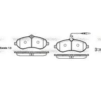 Roadhouse 21292,01 Coppia Di Pastiglie Per Freni
