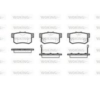 Roadhouse 2325,02 Coppia Di Pastiglie Per Freni