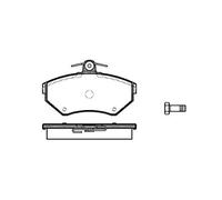 Roadhouse 2631,10 Coppia Di Pastiglie Per Freni