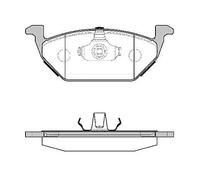 Roadhouse 2633.00 Set di pastiglie freno