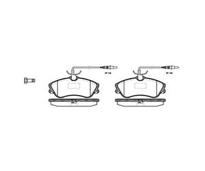 Roadhouse 2634.04 Set di pastiglie freno