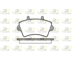 Roadhouse 2819.00 Set di pastiglie freno