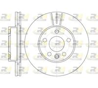 ROADHOUSE 2x Disco Ø288mm Frontale Ventilato per VW Sharan 1.9 Tdi 2.0 Galaxy