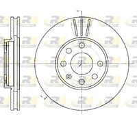 ROADHOUSE 2X Disco Freno Ø256Mm Anteriore Ventilato Per Opel Astra G CC 1.6 16V