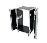 Roadinger 30109117 professionale rack 10U, 45 cm) con ruote