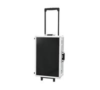 ROADINGER - Cd Case Black 120 Cds With Trolley - SPEDIZIONE GRATUITA