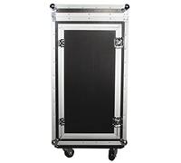 ROADINGER - Custodia combinata professionale, 17U, con ruote, con ruote