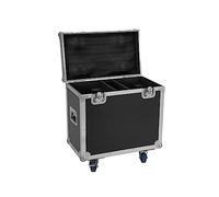 ROADINGER Flightcase 2 x TMH-W400 | PRO Flightcase con ruote girevoli per 2 x TMH-W400