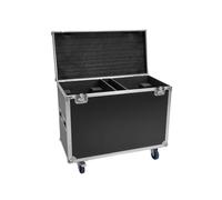 ROADINGER Flightcase 2x IP TMH-H760 con ruote | Baule con ruote