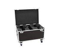 ROADINGER Flightcase 2X LED TMH-X19 Muovendo la Testa