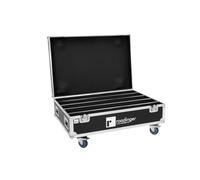 ROADINGER Flightcase 4 x LED IP Atmo Bar 10 | PRO Flightcase con ruote girevoli per 4 x LED IP Atmo Bar 10