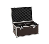 ROADINGER Flightcase 4x LED 4/7C-12 Silent Slim Spot