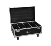 ROADINGER Flightcase 4x LED CLS-18 QCL RGB/WW | PRO Flightcase per 4 x LED CLS-18 QCL RGB/WW