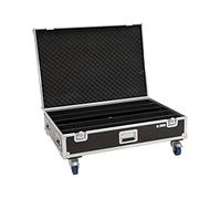 ROADINGER - Flightcase 4x Led Ip T-pix 8 Qcl / t-pix 12 Hcl With Wheels - SPEDIZIONE GRATUITA