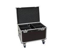 ROADINGER - Flightcase 4x Led Theatre Cob 200 Series, With Wheels - SPEDIZIONE GRATUITA