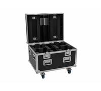 ROADINGER Flightcase 4x LED TMH-X4 with wheels