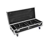 ROADINGER - Flightcase 8x Akku Ip Up-4 Quickdmx With Charging Function - SPEDIZIONE GRATUITA