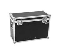 ROADINGER Flightcase PRO per 2 LED THA-100F/THA-120PC con Vano Accessori