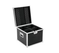 ROADINGER Flightcase Professionale per 4 PAR-56 Spot, Custodia Universale Extra