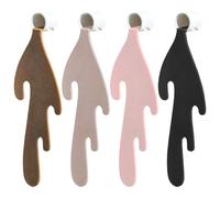 RoadLoo - Segnalibro con tazza da caffè rovesciata, 4 pezzi, personalizzato, unico e divertente, accessorio da lettura, regalo per amanti della lettura, vacanze, piccoli regali creativi