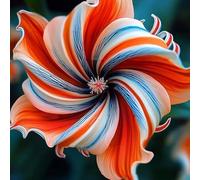Roadoor 2000 PCS Hibiskus Samen für Das Pflanzen von Mehrjährigen Blumen Samen Grandiflora Hibiscus Nicht-gvo Samen für Home Yard Patio B