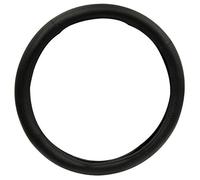 RoadPro RPSW3006 - Coprivolante in vera pelle, 45,7 cm, colore: Nero