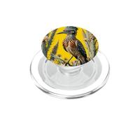 Roadrunner circondato da Yucca fiore Nuovo Messico Stato 1 PopSockets PopGrip per MagSafe