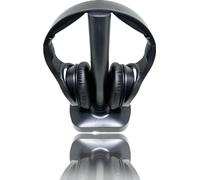 Roadstar HED-2490GHBT Cuffie senza fili con base di ricarica, archetto imbottito, Bluetooth, microfono incorporato, colore nero
