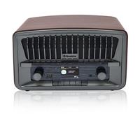 Roadstar HRA-270D+BT Microsistema vintage CD/Bluetooth/AUX/USB Nero