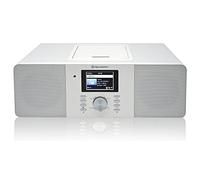 Roadstar IR-540D+BT/WH Microsistema Bluetooth WiFi CD/AUX/DAB+ Bianco