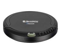 Roadstar PCD-499BT Discman, lettore CD-MP3/WMA, con Bluetooth, CDA,CD-R, CD-RW, portatile con auricolari inclusi, wireless, funzione anti-shock, schermo LCD, batterie, cavo USB, nero