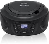 ROADSTAR - Radio CD Player Portatile Cdr-375d+ -bk - Nero