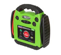 Roadstart Emergenza Jump Starter 12V 900 Picco Ampere Hi-Vis Verde - Sealey