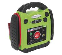 Roadstart Emergenza Jump Starter Con Compressore Aria 12V 900 Picco Ampere -