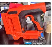Roadtime 18GA chiodatrice a batteria con luce LED per batteria DeWalt da 20 V (non batterie), pistola per unghie senza fili, regolazione della profondità, colpo singolo/seriale, con chiodi da 2000 da
