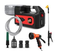 Roadtime Pompa autoadescante portatile per Makita 18 V, pompa da giardino elettrica, senza fili Pompe per acqua di alimentazione, con tubo di scarico dell'acqua da 20 metri (nessuna batteria)