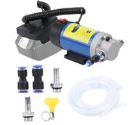 Roadtime Pompa di Trasferimento Diesel a Batteria Compatibile con Makita 18V Batteria, 100W Pompa Estrattore Olio Motore Portatile con 2 Tubi per Trattore, Caravan, Barca, Camion (Senza Batteria)