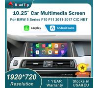 RoadTop 10.25' 12.3' Wireless CarPlay Android Auto Car Multimedia Radio Lettore Linux Per BMW Serie 5 2011-2017 F10 F11 Airplay