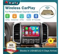 RoadTop Wireless CarPlay per Porsche Boxster 718 Macan Cayman Cayenne 911/918 PCM3.0 3.1 2008-2015 con Android Auto Mirror Link