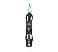 ROAM Leash Surfboard Premium 8.0 244Cm 7Mm Nero